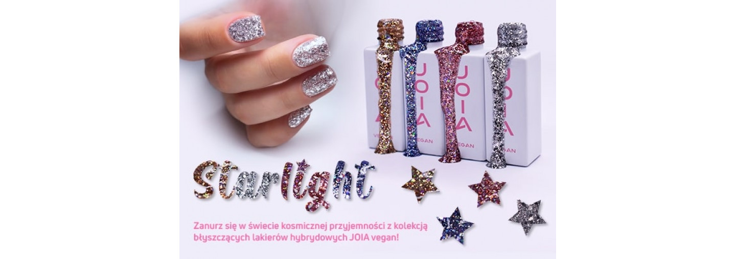 Shining gel polishes Starlight JOIA vegan!