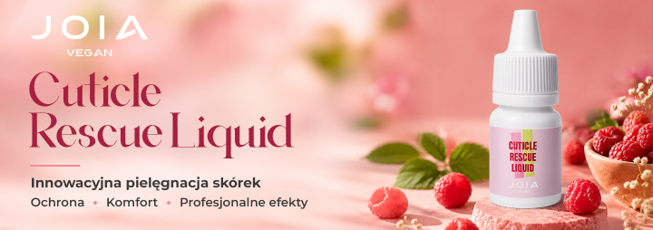 Prezentujemy pomocnika każdej stylistki — Cuticle Rescue Liquid JOIA vegan!