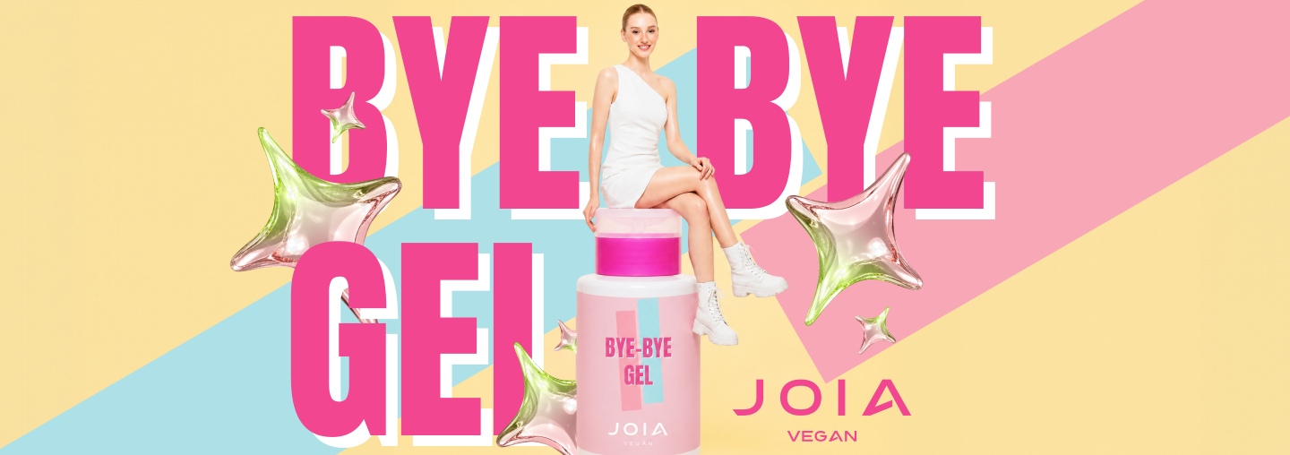 The long-awaited novelty from JOIA vegan is here – an acetone-free gel remover!