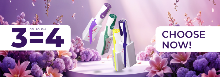 Buy 3 JOIA vegan gel polishes and get 1 more as a GIFT!