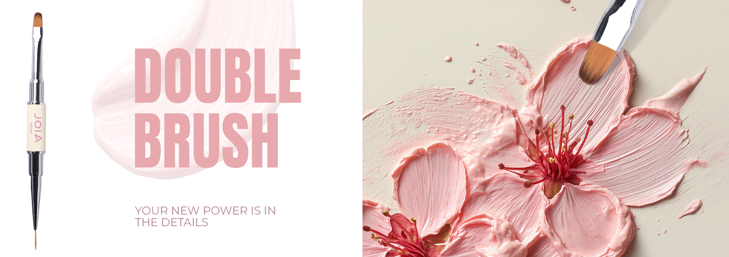 Meet the JOIA vegan Double-Sided Brush!