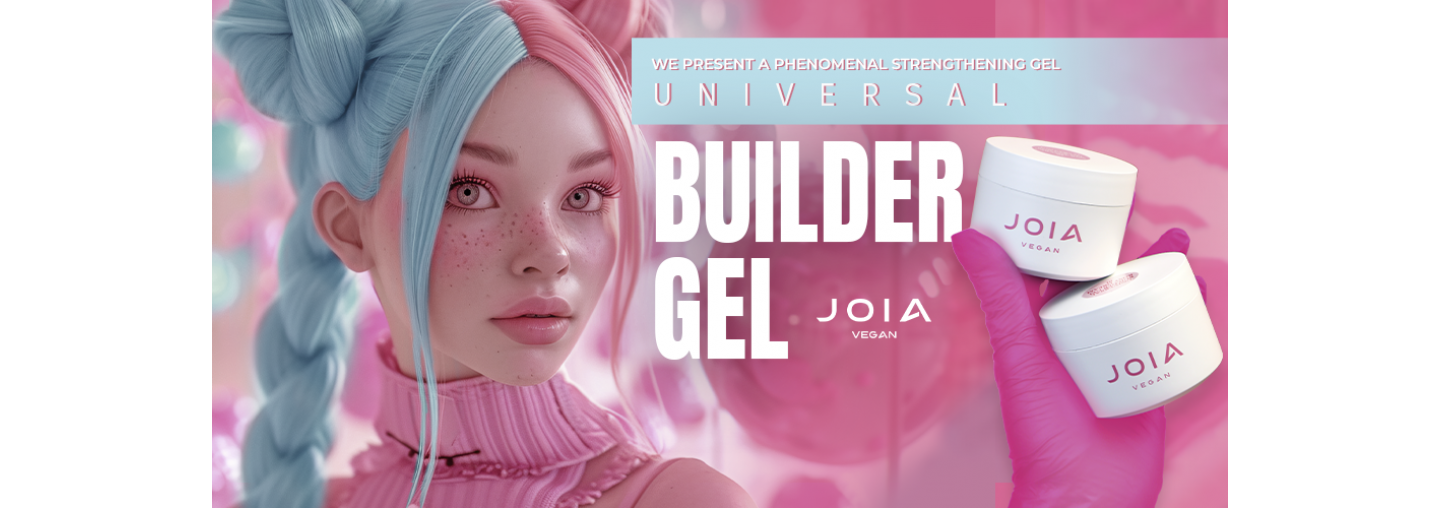 Przedstawiamy fenomenalny żel wzmacniający – Universal Builder Gel JOIA vegan!