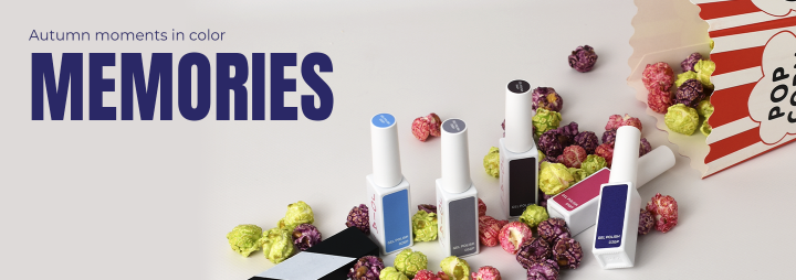 We present an autumn collection of Memories gel polishes by JOIA vegan!