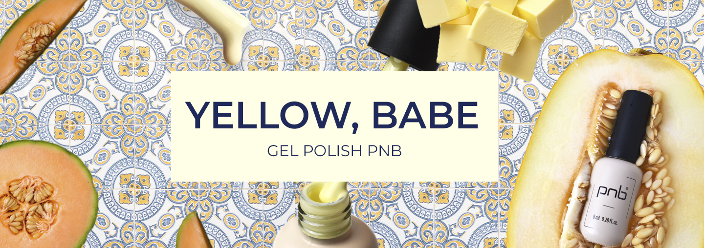Hit sezonu! Lakiery hybrydowe w modnym odcieniu Butter Yellow od PNB!