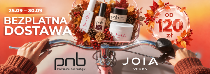 Więcej JOIA vegan i PNB, bez dodatkowych kosztów dostawy