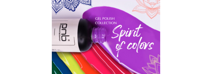 Emocjonalna nowa kolekcja lakierów hybrydowych Spirit of Colours od PNB!