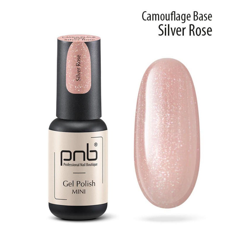 PNB UV/LED Camouflage Base, Silver Rose, 4ml