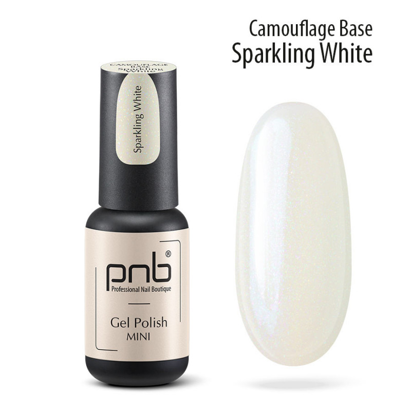 PNB UV/LED Camouflage Base, Sparkling White, 4ml