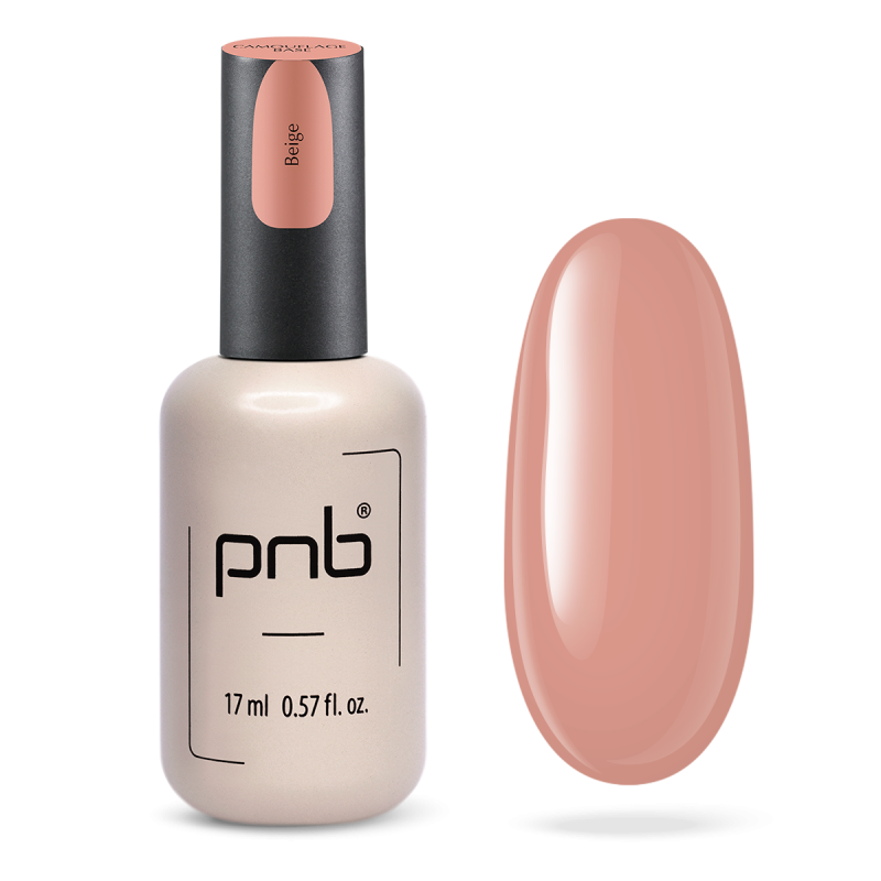07.Kamuflująca baza kauczukowa UV/LED Camouflage Base PNB Beige 17 ml