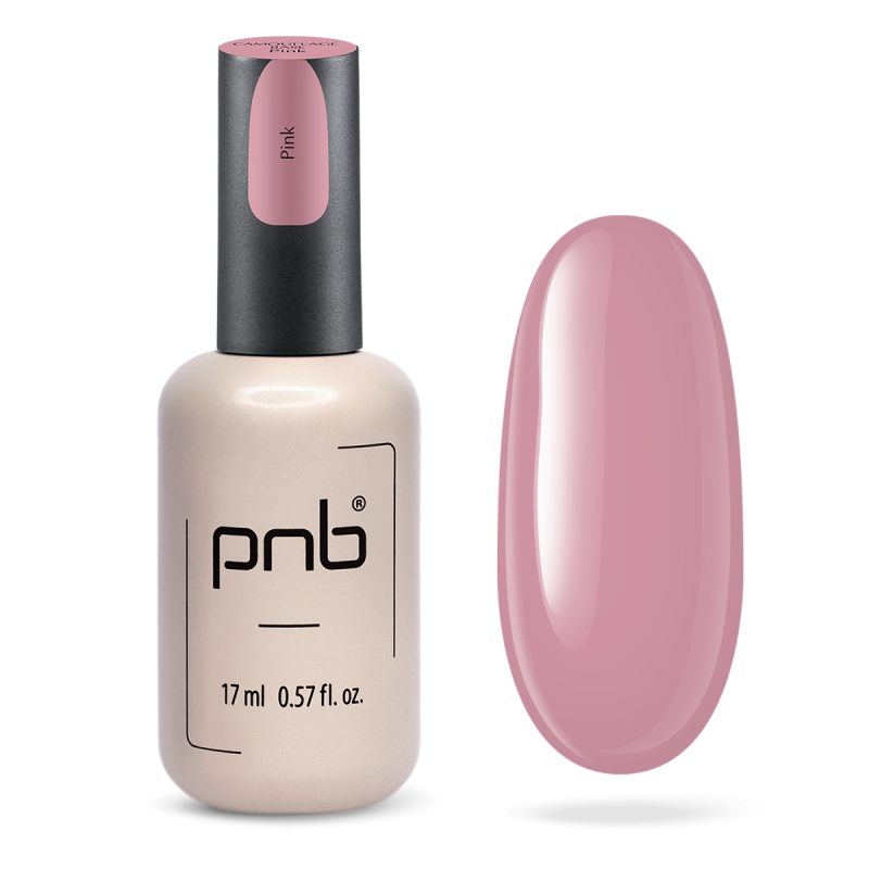 04.Kamuflująca baza kauczukowa UV/LED Camouflage Base PNB Pink 17 ml