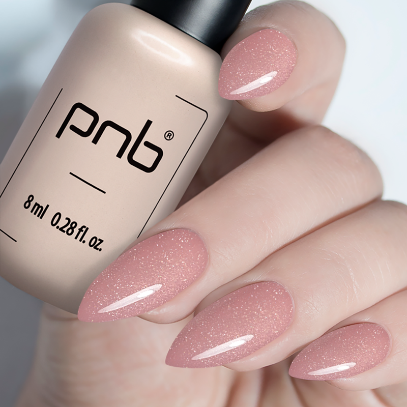 PNB UV/LED Crystal Base, Pink, 8 ml