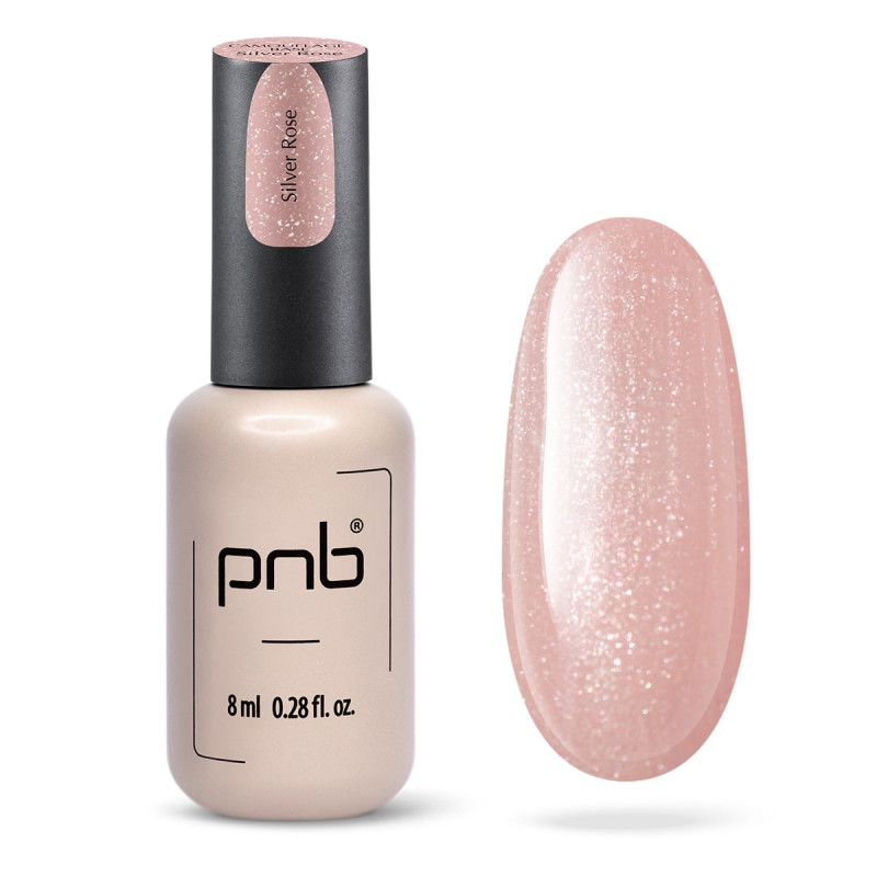 PNB UV/LED Camouflage Base, Silver Rose, 8ml