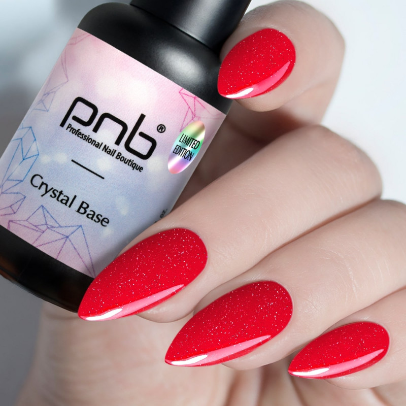 PNB UV/LED Crystal Base Merlot, red, 8 ml