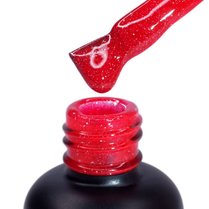 PNB UV/LED Crystal Base Merlot, red, 8 ml