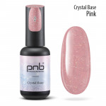 PNB UV/LED Crystal Base, Pink, 8 ml