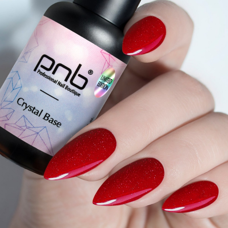 PNB UV/LED Crystal Base Saperavi, red, 8 ml