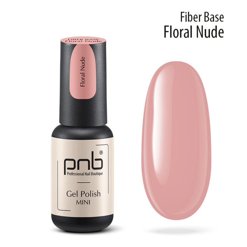PNB UV/LED Fiber Base Floral Nude 4 ml