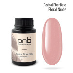 PNB UV/LED Revital Fiber Base, Floral Nude, HEMA FREE 30 ml