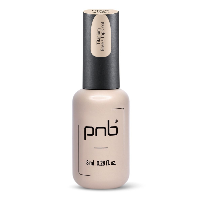 PNB UV/LED Titanium Base/Top Coat 2 in 1, 8 ml 