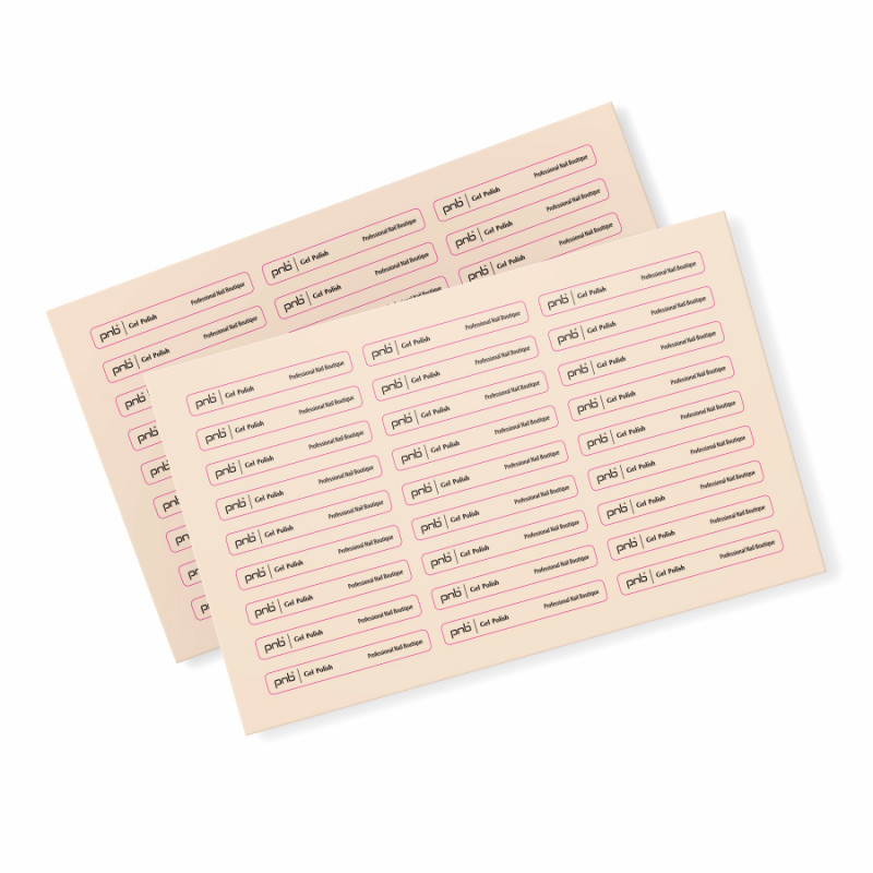 PNB Stickers on tips, 54 pcs