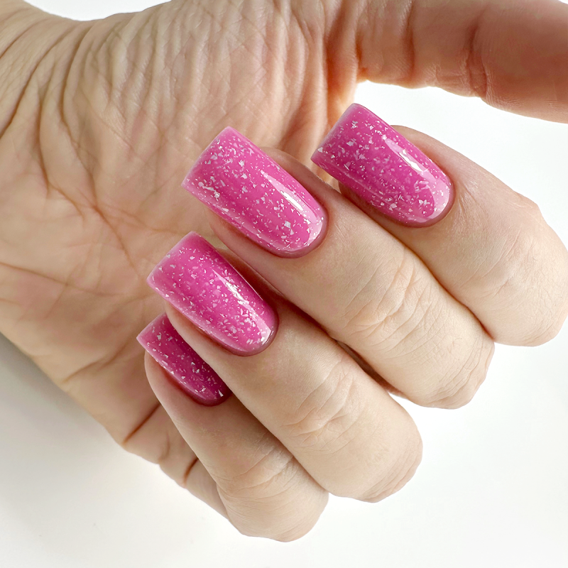 PNB UV/LED Camouflage Base, Glitter Rose, 8 ml