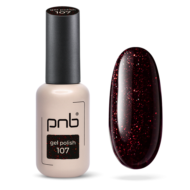 Gel Nail Polish PNB 107, 8 ml