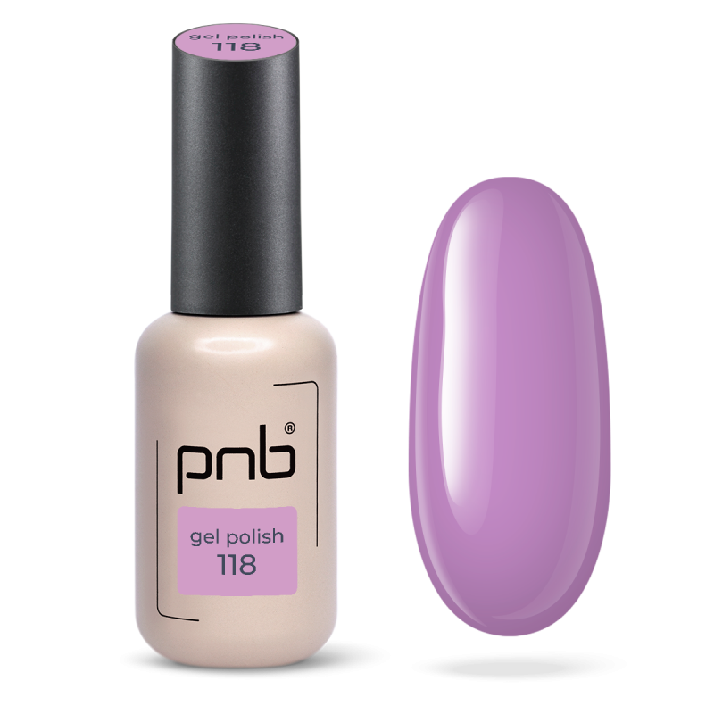 Lakier hybrydowy PNB 118, 8 ml