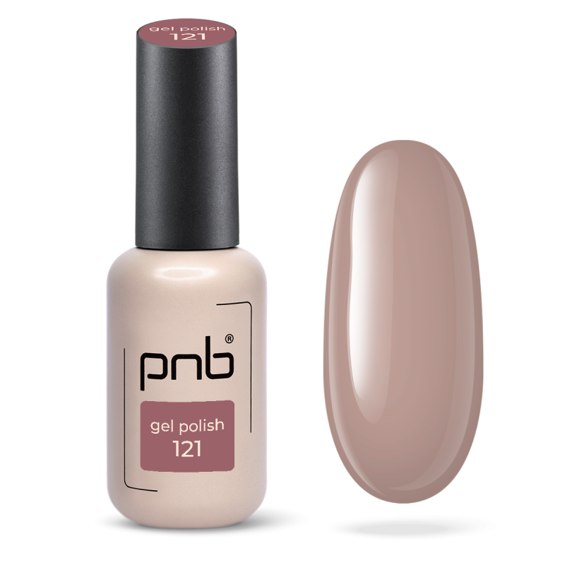 Gel Nail Polish PNB 121, 8 ml