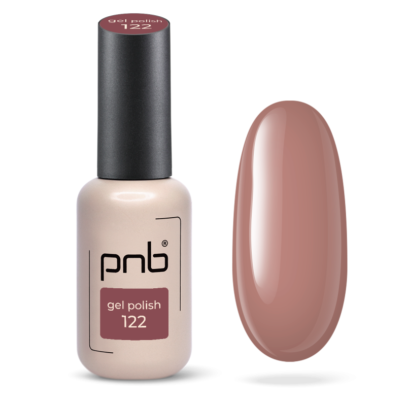 Gel Nail Polish PNB 122, 8 ml