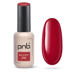 Gel nail polish red PNB №210, enamel (8 ml)