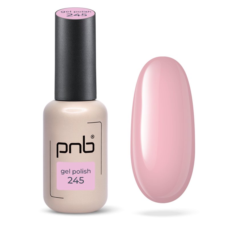 Lakier hybrydowy PNB 245, 8 ml