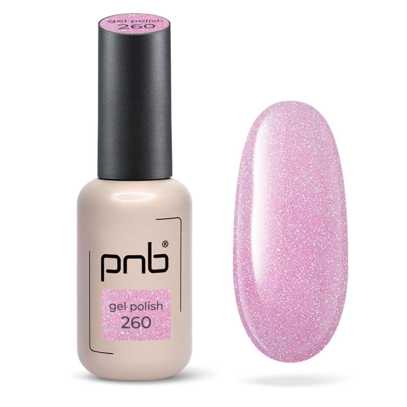 Gel Nail Polish PNB 260, 8 ml