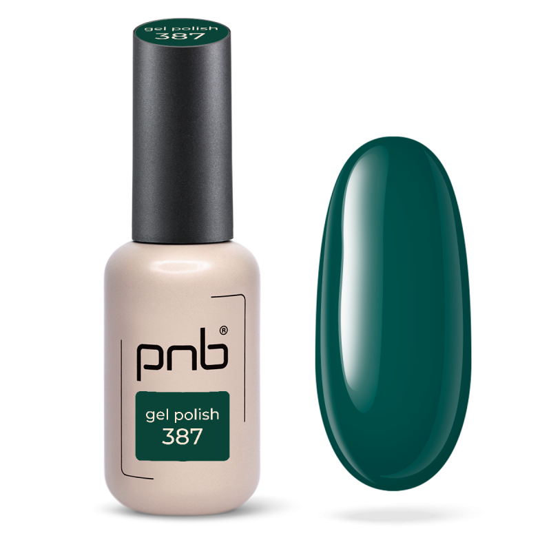 Gel nail polish PNB 387, 8 ml