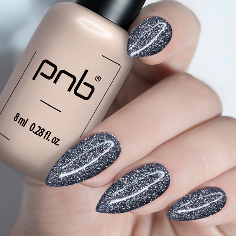 UV/LED Gel Polish SHOCK EFFECT 02 Crystal PNB 8 ml