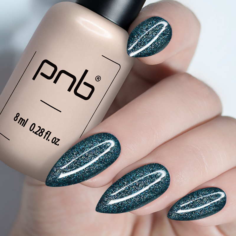 Lakier hybrydowy UV/LED Gel Polish SHOCK EFFECT 03 Azure  PNB 8 ml