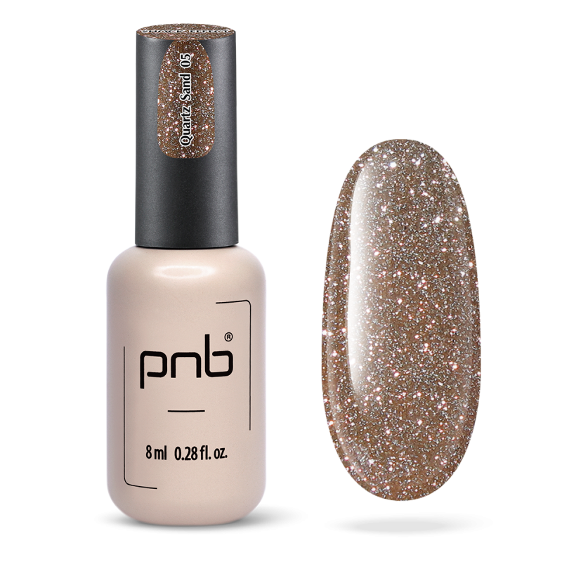 Lakier hybrydowy UV/LED Gel Polish SHOCK EFFECT 05 Quartz Sand   PNB 8 ml