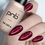Lakier hybrydowy UV/LED Gel Polish SHOCK EFFECT 08 Burgundy   PNB 8 ml