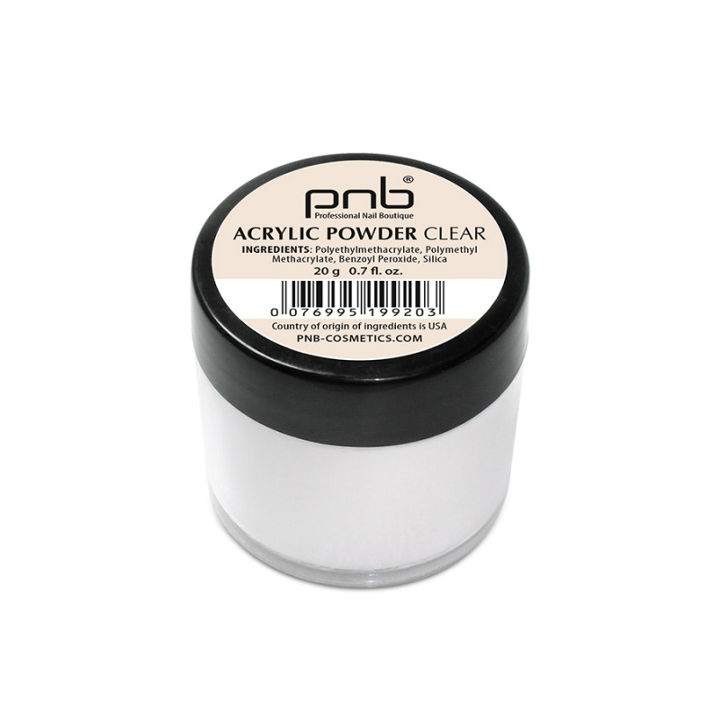 Acrylic Powder Clear PNB, 20 g