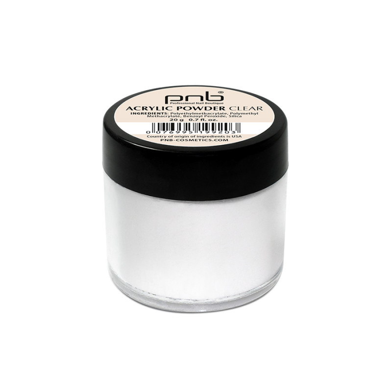 Acrylic Powder Clear PNB, 20 g