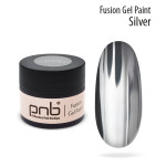 Gel Nail Paint PNB Silver Fusion