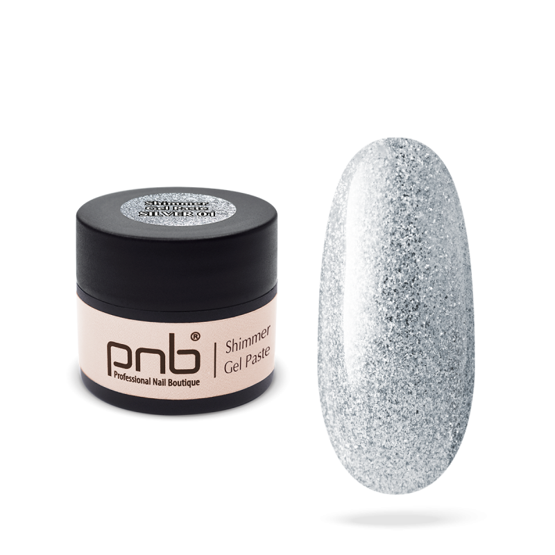 Shimmer Gel Paste PNB 01 silver