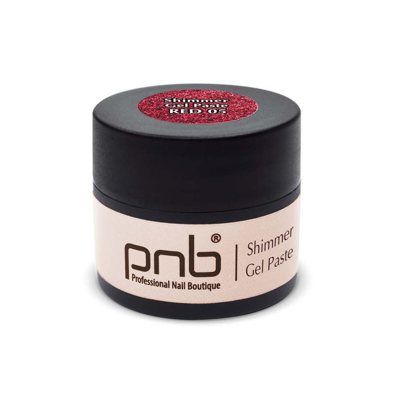 Shimmer Gel Paste PNB 05 red