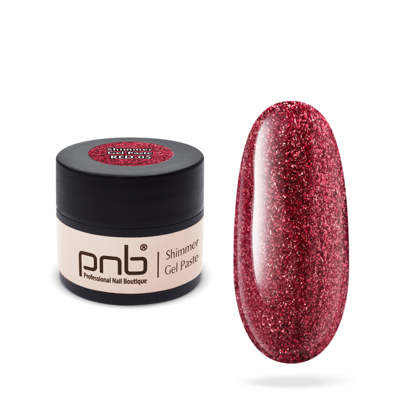 Shimmer Gel Paste PNB 05 red