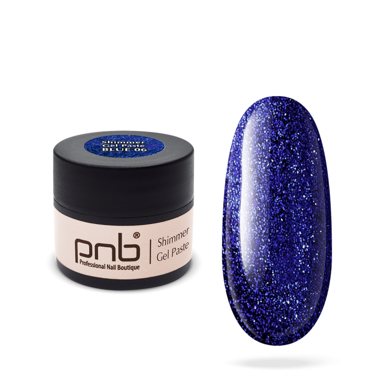 Shimmer Gel Paste PNB 06 blue
