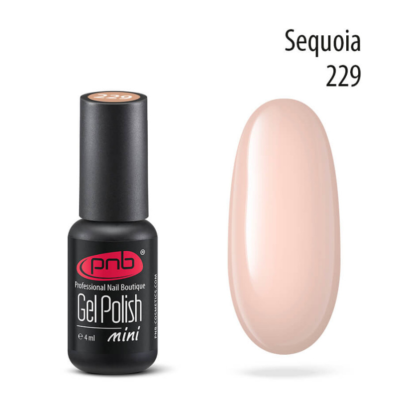 Gel Nail Polish PNB mini 229, 4 ml