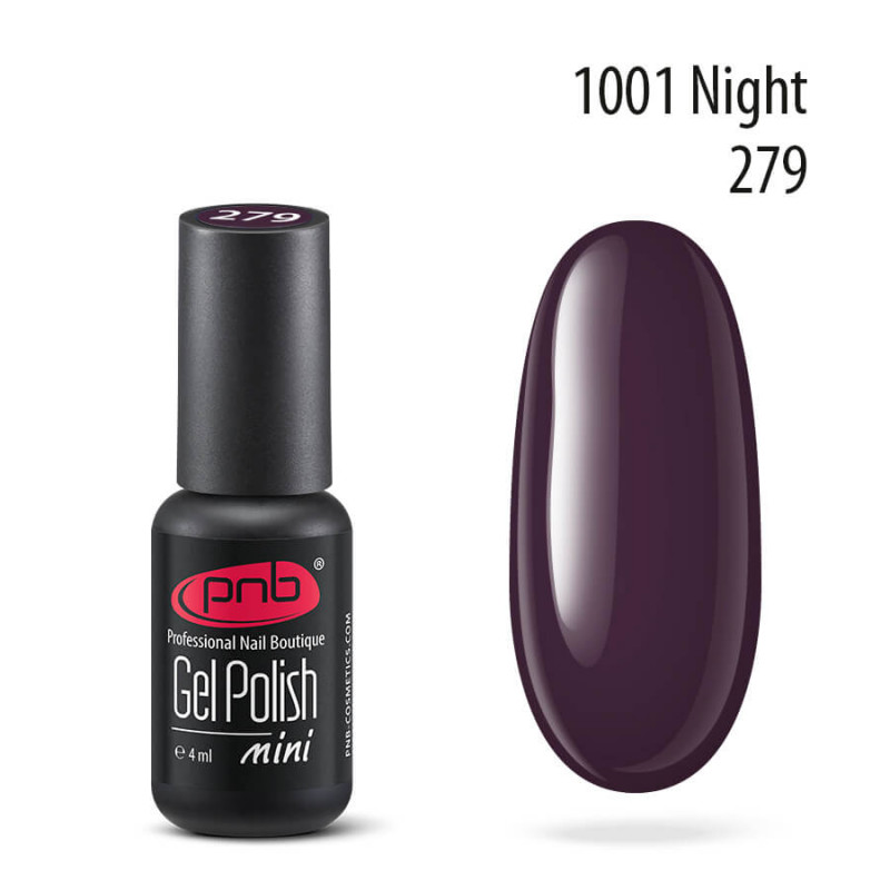 Gel Nail Polish PNB mini 279, 4 ml