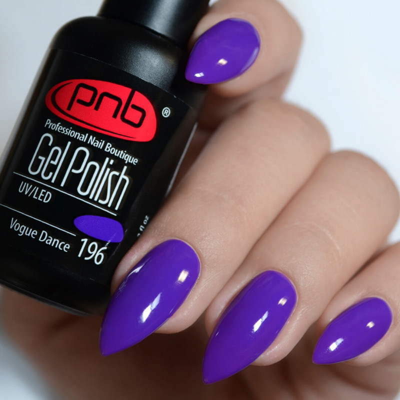 Gel Nail Polish PNB mini 196, 4 ml