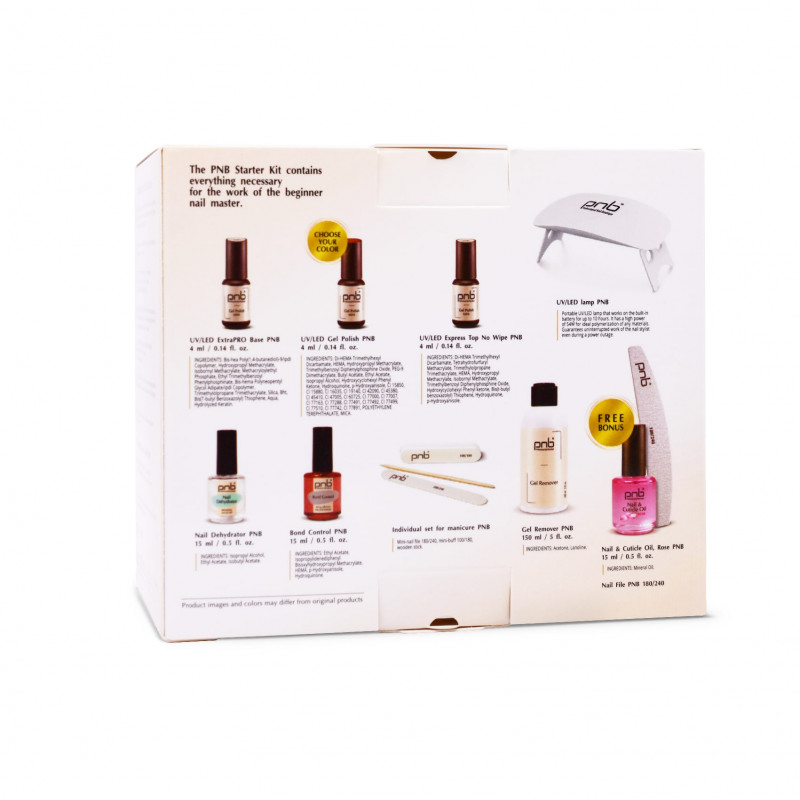 PNB Gel Polish Starter Kit Travel