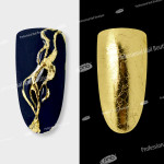 Folia transferowa Nail Art Transfer Foil 01 Gold, 4х100 cm