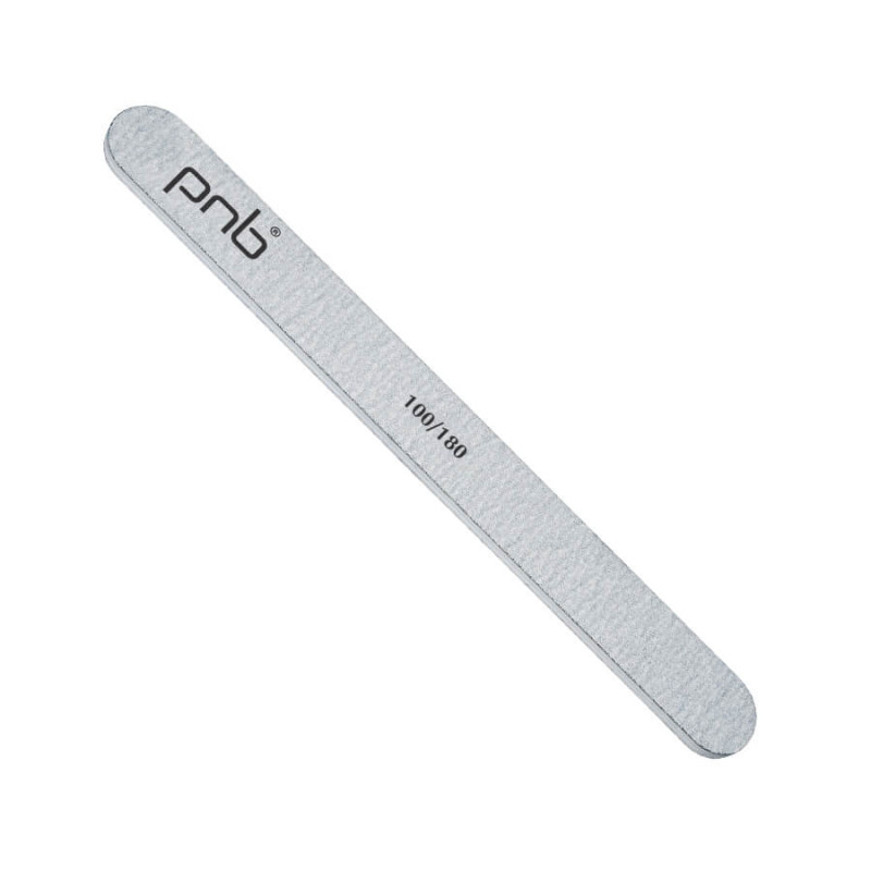 Nail file PNB 100/180 Gray, straight